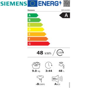 Máy Giặt Cửa Trước Siemens iQ800 WM14VG93 9kg