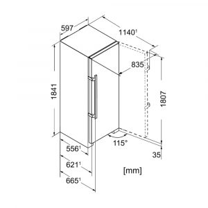 Tủ đông Liebherr 253 lít SGNef 3036 Comfort NoFrost 11 tu dong liebherr sgnef 3036 9 Gia Dụng Đức Đà Nẵng