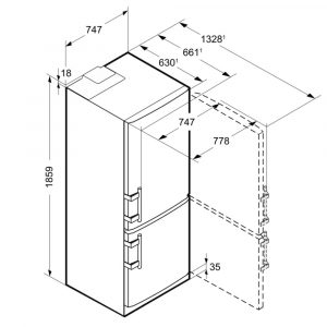 tu lanh liebherr cnpef 4516 nofrost 12 Gia Dụng Đức Đà Nẵng
