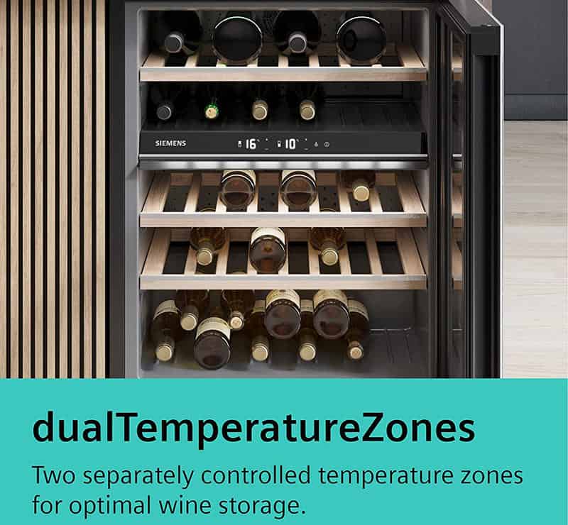 Tủ Bảo Quản Rượu Vang Siemens iQ500 KW16KATGAG - 44 Chai 7 Tủ Bảo Quản Rượu Siemens iQ500 KW16KATGAG