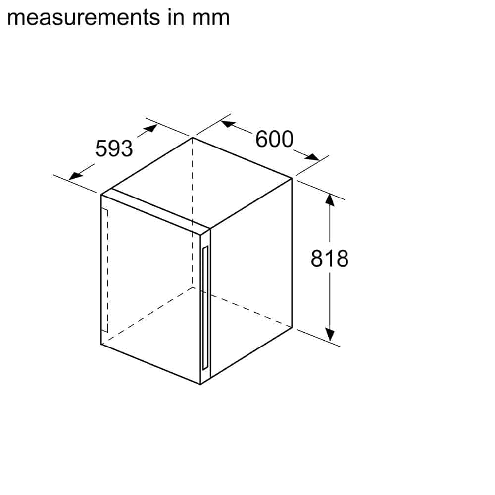 Siemens iQ500 KW16KATGAG-5 Tủ Bảo Quản Rượu Vang Siemens iQ500 KW16KATGAG