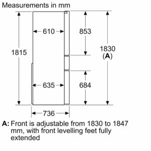 Tủ Lạnh Siemens iQ700 KF96RSBEA – 572L 7 Tủ Lạnh Siemens iQ700 KF96RSBEA – 572L