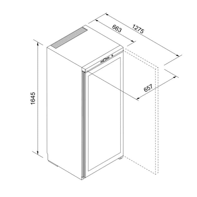 Tủ bảo quản rượu vang Liebherr WKgb 4113 Barrique 168 chai độc lập 15 Tủ Bảo Quản Rượu Vang Liebherr WKgb 4113 Barrique 168 Chai