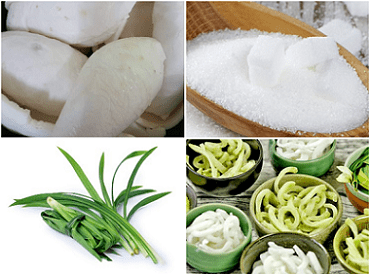 Cách Làm Mứt Dừa