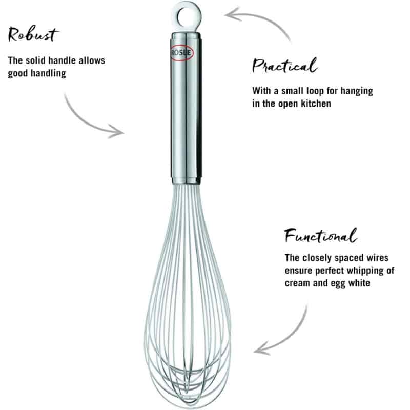 Cây Đánh Kem Roesle 95611 32cm 5 Cây Đánh Kem Roesle 95611 32cm