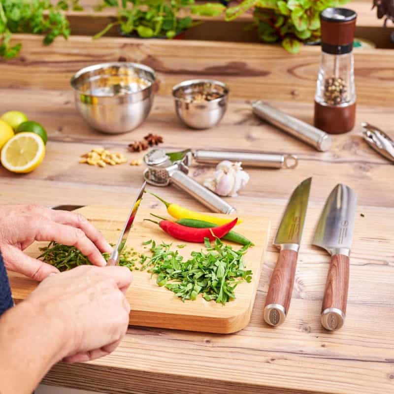 Dao Santoku Masterclass Roesle 12124 17cm 10 Dao Santoku Masterclass Roesle 12124 17cm