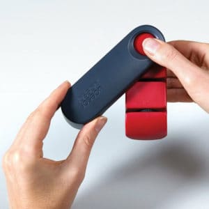 Dụng Cụ Mài Dao Joseph Joseph 10048 Rota Màu Xám Đỏ 3 Dụng Cụ Mài Dao Joseph Joseph 10048 Rota Màu Xám Đỏ