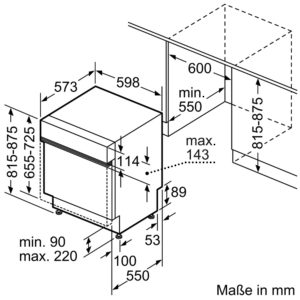 Máy Rửa Chén Bán Âm Bosch SMI6ZCS00E Serie 6 9 May Rua Bat Ban Am Bosch BOSCH SMI6ZCS00E 12 Gia Dụng Đức Đà Nẵng