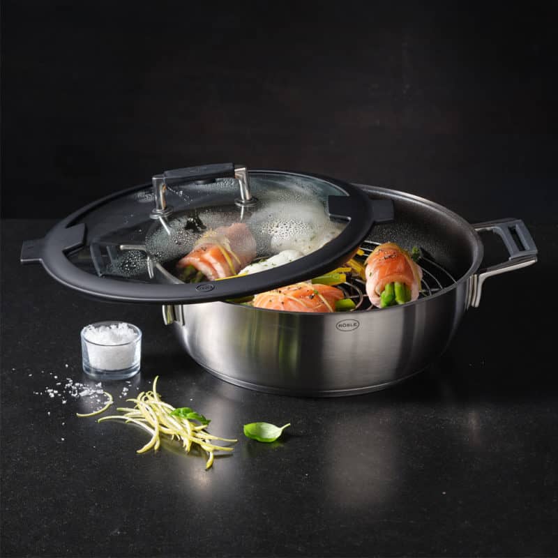 Nồi Hấp Roesle Silence PRO 91978 28cm Lớp Chống Dính ProResist 11 Nồi Hấp Roesle Silence PRO 91978 28cm Lớp Chống Dính ProResist