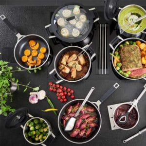 Nồi Hấp Roesle Silence PRO 91978 28cm Lớp Chống Dính ProResist 7 Nồi Hấp Roesle Silence PRO 91978 28cm Lớp Chống Dính ProResist