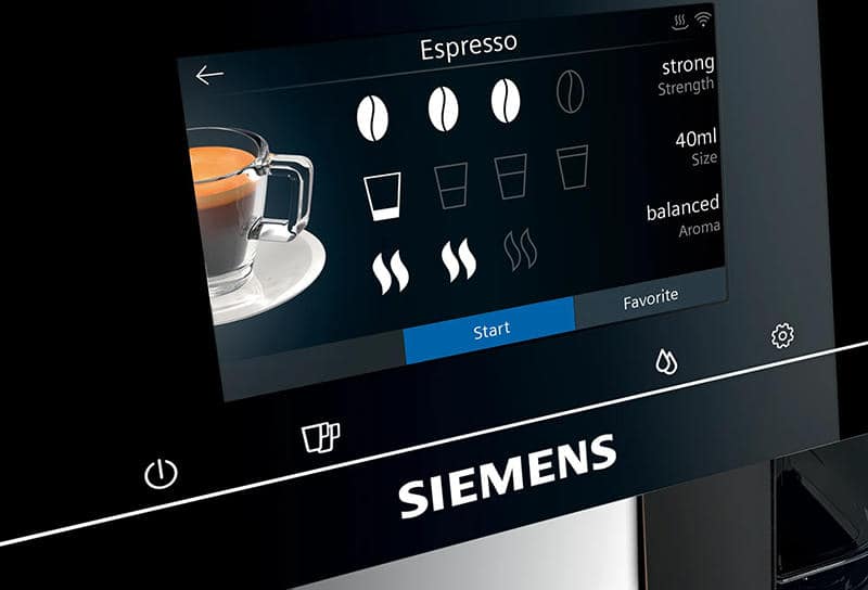 Máy pha cafe tự động Siemens TP707D06 EQ.700 11 Máy Pha Cà Phê Tự Động Siemens TP707D06 EQ.700