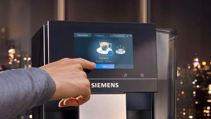 Máy pha cafe tự động Siemens TP707D06 EQ.700 12 Máy Pha Cà Phê Tự Động Siemens TP707D06 EQ.700