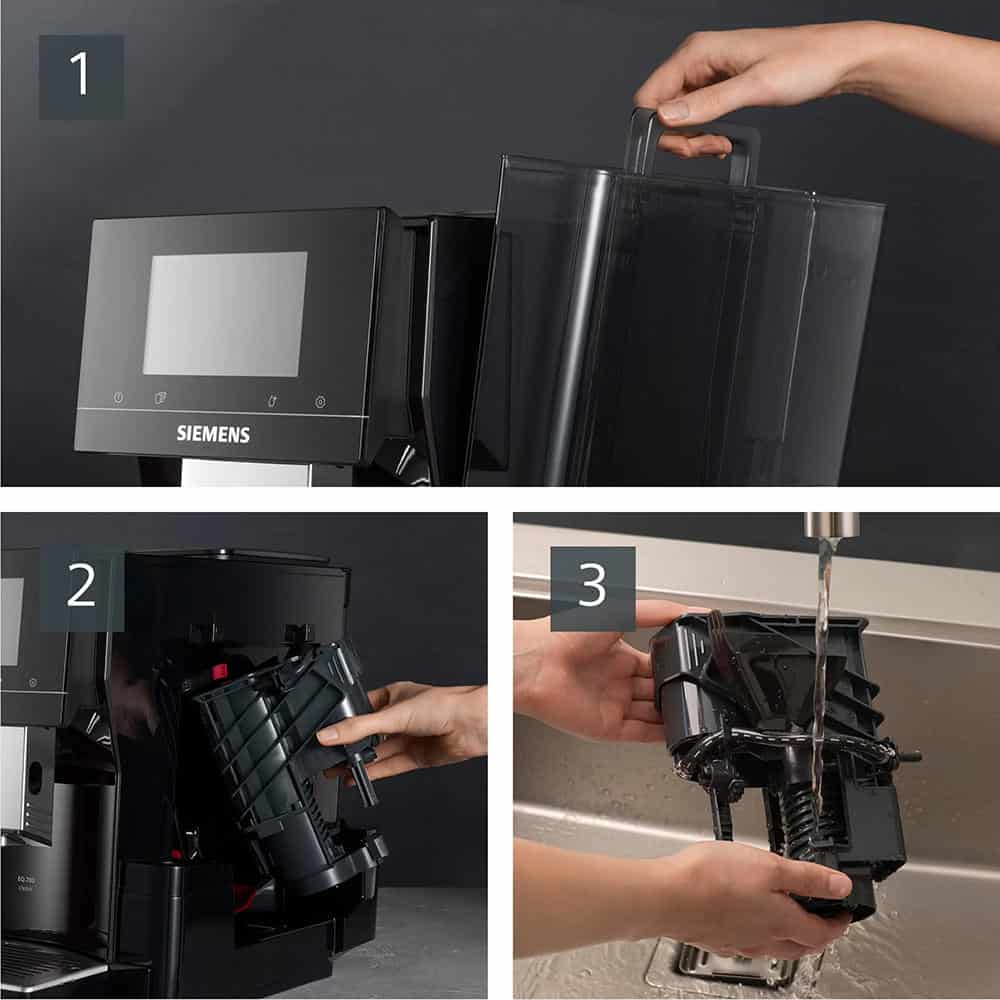Siemens TP707D06-7 Máy Pha Cà Phê Tự Động Siemens TP707D06 EQ.700