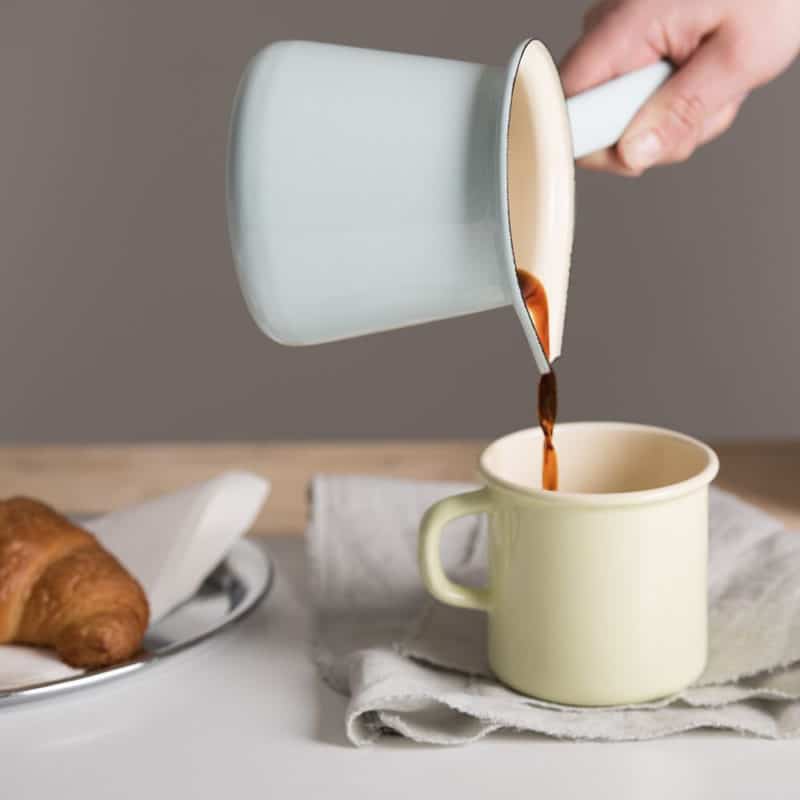 Cốc Đun Cafe Riess Classic 0445-006 11cm, 0,75L Pastel Turkis 6 Cốc Đun Cà Phê Riess Classic 0445-006 11cm, 0,75L Pastel Turkis