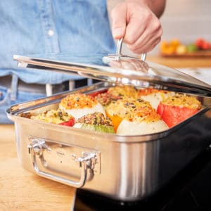 Khay Nấu Chữ Nhật Roesle Expertiso 91946 28 x 38,5cm 6 Khay Nuong Chu Nhat Rosle Expertiso 91946 28 x 385cm 5 Gia Dụng Đức Đà Nẵng