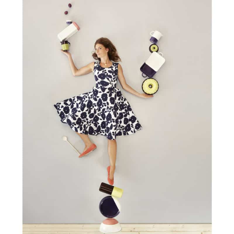 Khuôn Nướng Bánh Tròn Riess Edition Sarah Wiener 0495-573 22cm Chocolate/Vanilla