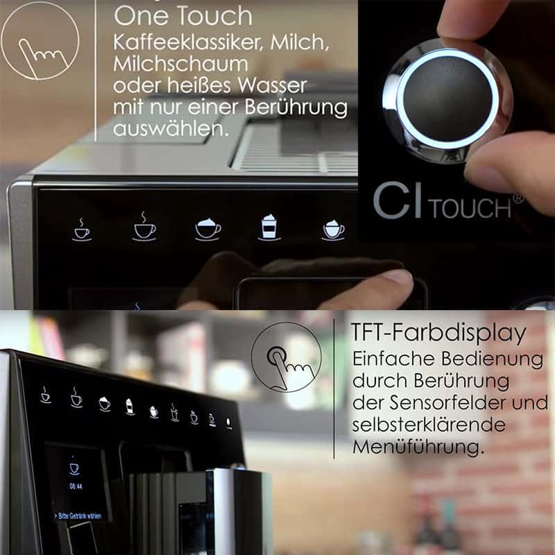 Máy Pha Cafe Tự Động Melitta CI Touch F630-101 10 Máy Pha Cà Phê Tự Động Melitta CI Touch F630-101