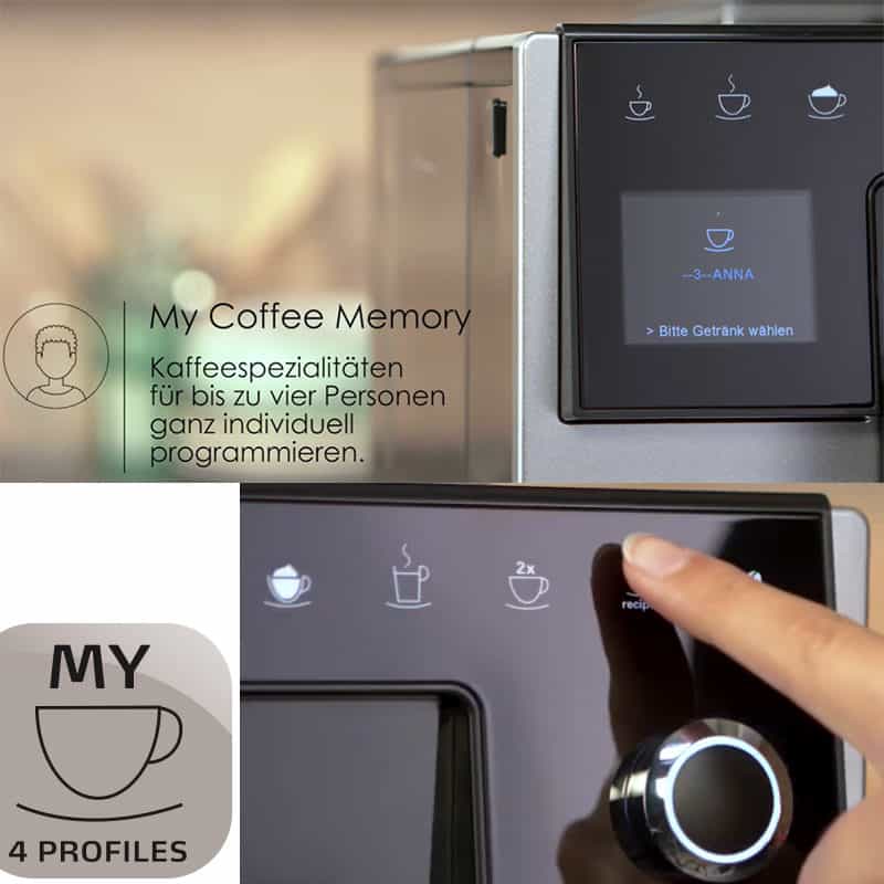 Máy Pha Cafe Tự Động Melitta CI Touch F630-101 12 Máy Pha Cà Phê Tự Động Melitta CI Touch F630-101