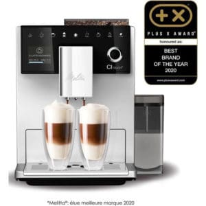 Hoàn toàn tự động để tạo ra những ly cà phê hoàn hảo từ hạt cà phê chất lượng. Bảng điều khiển cảm ứng trực quan, núm xoay và màn hình TFT, đơn giản để pha chế chỉ với thao tác chạm. Trang bị công nghệ lọc nước Melitta® Pro Aqua cùng hệ thống chiết xuất hương thơm A.E.S. Có nhiều công thức pha chế kết hợp với tính năng My Coffee giúp ghi nhớ công thức pha chế của nhiều người. Trang bị máy xay hạt với độ ồn cực thấp cùng hệ thống đánh sữa linh hoạt. 100% nhập khẩu từ Đức & EU