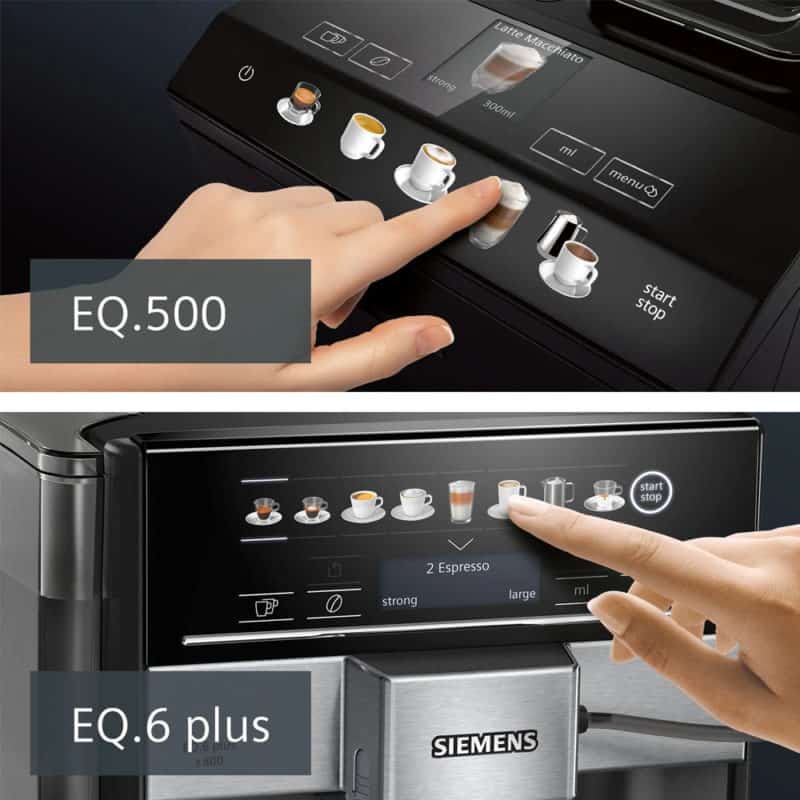 Máy pha cafe tự động Siemens TE657M03DE EQ6 plus S700 11 Máy Pha Cà Phê Siemens TE657M03DE EQ.6 plus s700