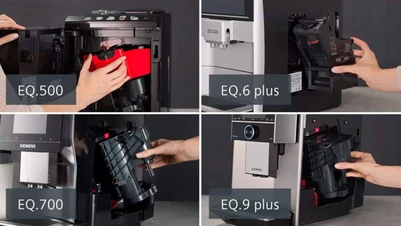 Máy pha cafe tự động Siemens TE657M03DE EQ6 plus S700 19 Máy Pha Cà Phê Siemens TE657M03DE EQ.6 plus s700