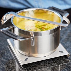 Muôi Múc Nước Sốt Roesle 10060 25cm Cán Móc 3 Muôi Múc Nước Sốt Roesle 10060 25cm Cán Móc