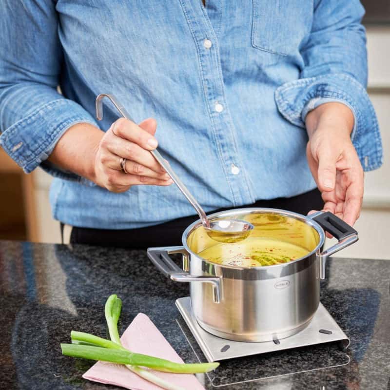 Muôi Múc Nước Sốt Roesle 10060 25cm Cán Móc 5 Muôi Múc Nước Sốt Roesle 10060 25cm Cán Móc