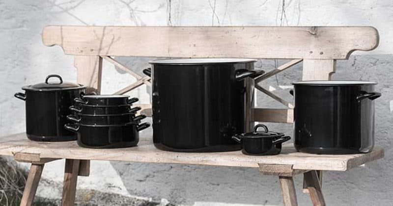 Nồi Lớn Riess 12L 28cm & 20L 32cm Black 8 Nồi Lớn Riess 12L 28cm & 20L 32cm Black