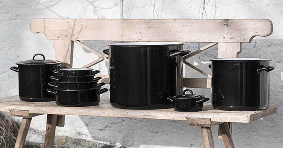 Noi-Lon-Riess-Black-6 Nồi Lớn Riess 12L 28cm & 20L 32cm Black