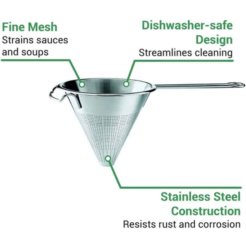 Rây Lọc Hình Nón Roesle 23218 18cm