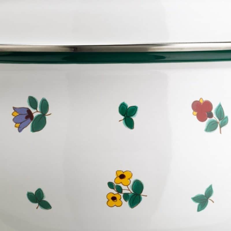 Nồi hầm Riess Country Gmundner Streublumen 16 - 18 - 20cm