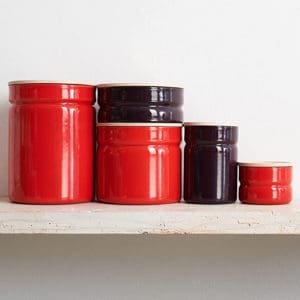 Hộp Đựng Gia Vị Riess Truehomeware Dark Aubergine 230-525-615ml