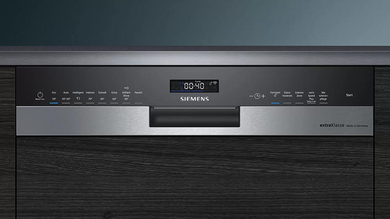 Máy Rửa Chén Bán Âm Siemens iQ500 SN55ZS01BD 17 Máy rửa chén Siemens iQ500 SN55ZS01BD