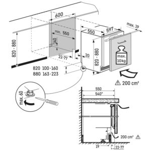 Tủ Lạnh Âm Tủ Liebherr UIKo 1550 Màu Trắng 132L 4 Tủ Lạnh Âm Tủ Liebherr UIKo 1550 Màu Trắng 132L