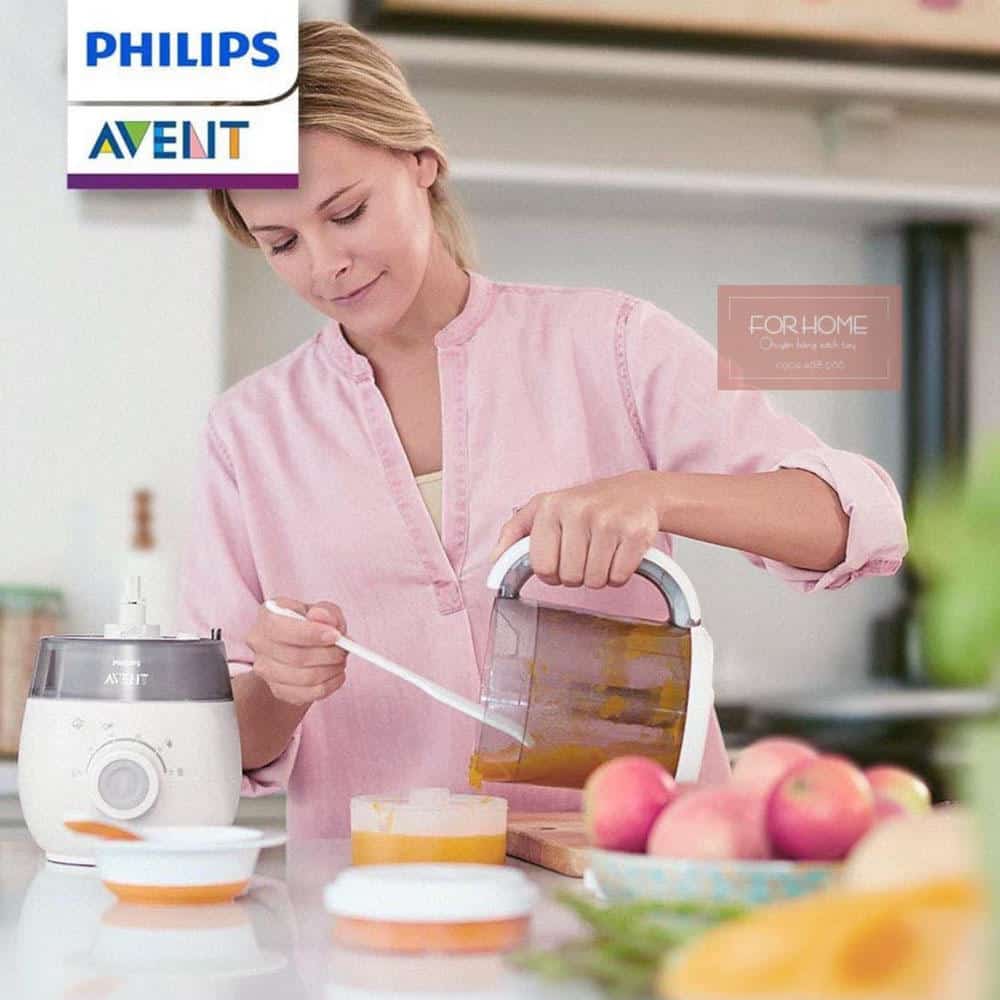 Philips-Avent-SCF883-6 Máy Xay Nấu Đa Năng 4 in 1 Philips Avent SCF883/01