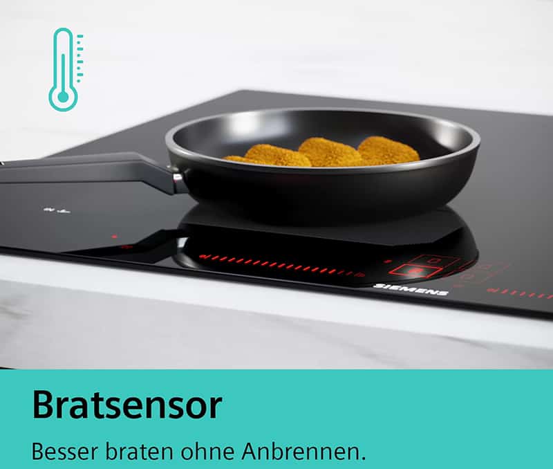 Bếp Từ Kết Hợp Hút Mùi Siemens iQ500 ED877FQ25E - 80cm