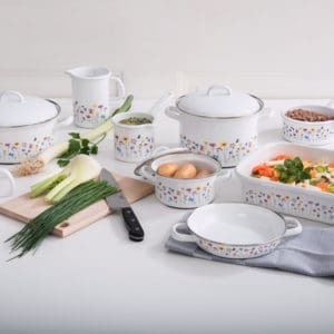 Hộp Đựng Sữa Riess Country Flora 0506-070 1,5L 2 Quánh Riess Country Flora 0036-070 14cm 0,75L