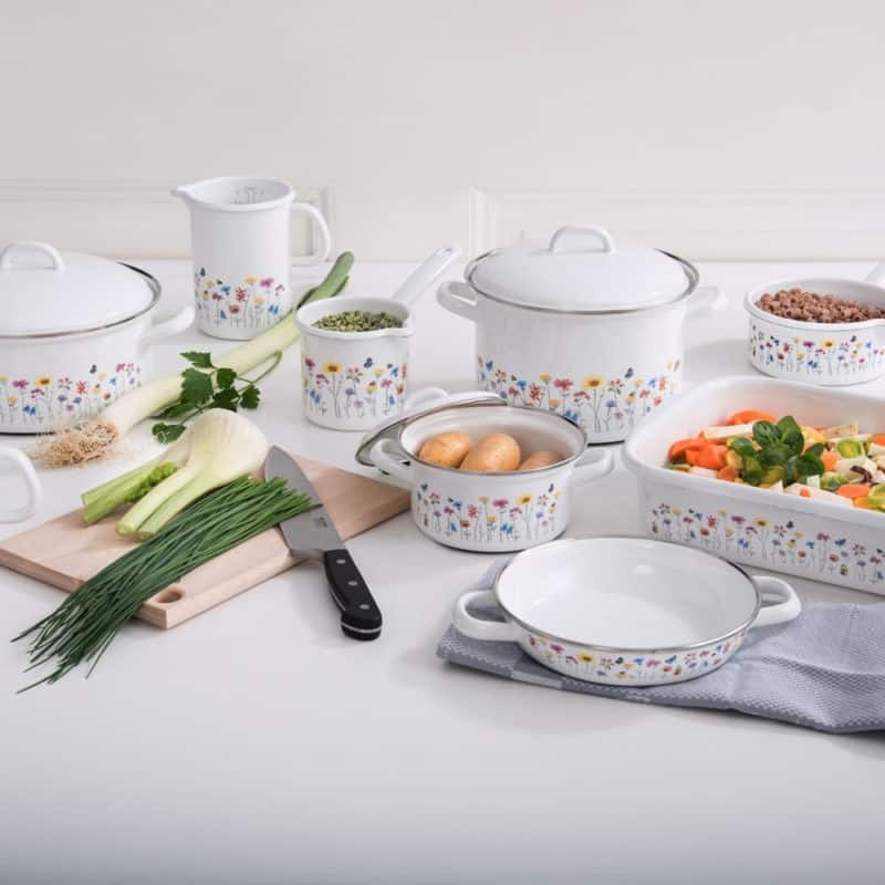 Quánh Riess Country Flora 14cm 0,75L & 10cm 0,75L