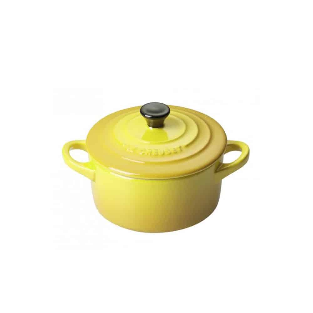Le Creuset Mini Cocotte 10cm Soleil-1 Le Creuset Mini Cocotte 10cm Soleil 1 Gia Dụng Đức Đà Nẵng