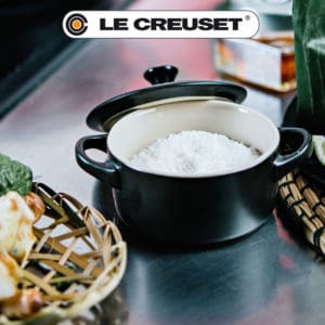 Nồi Gốm LeCreuset Mini Cocotte 10cm - 0,2L Black