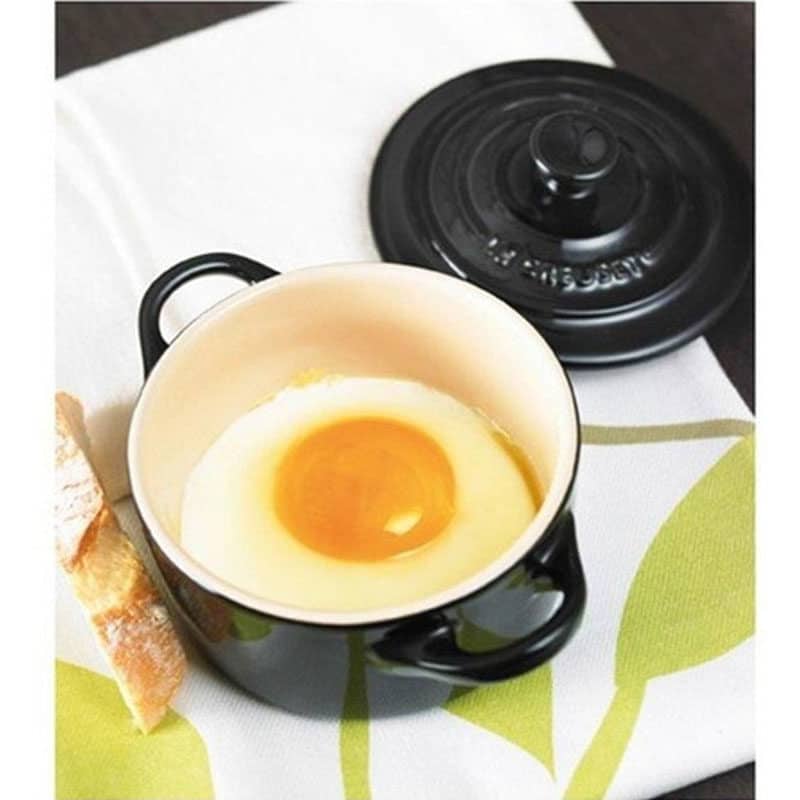 Nồi Gốm LeCreuset Mini Cocotte 10cm - 0,2L Black