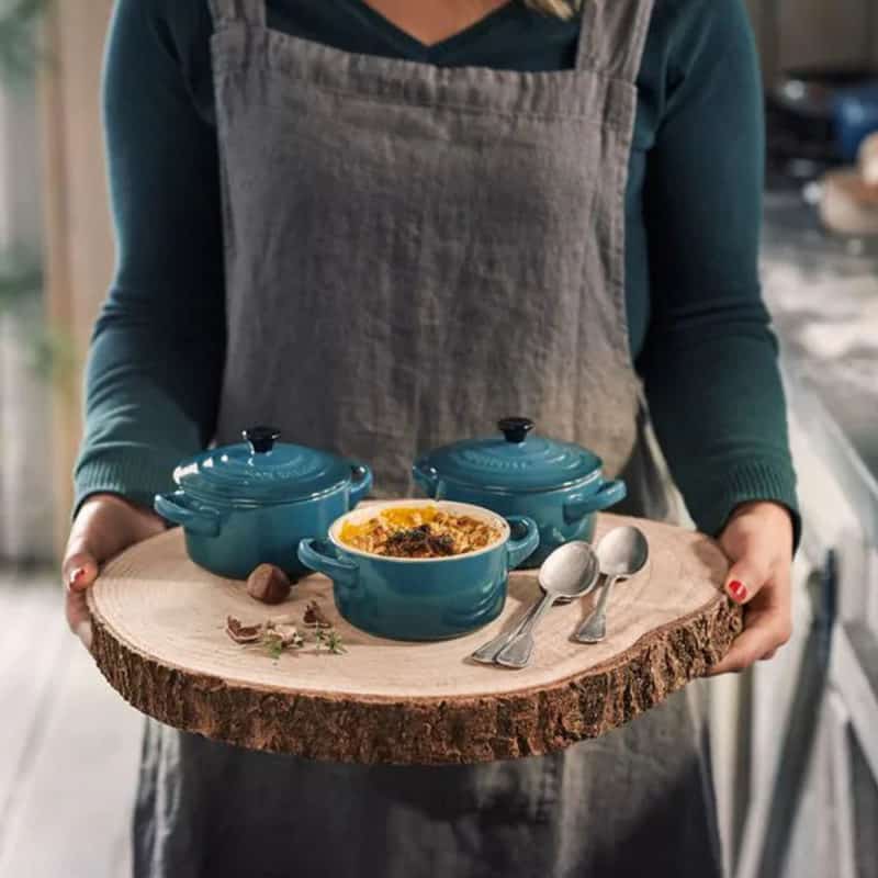 Nồi Gốm LeCreuset Mini Cocotte 10cm - 0,2L Deep Teal