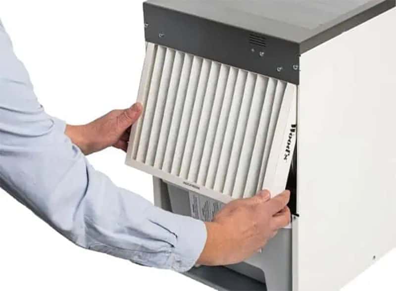 Máy Hút Ẩm Woods Vertical Blower LD44