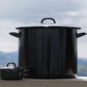 Nắp Nồi Lớn Riess Black 28cm & 32cm