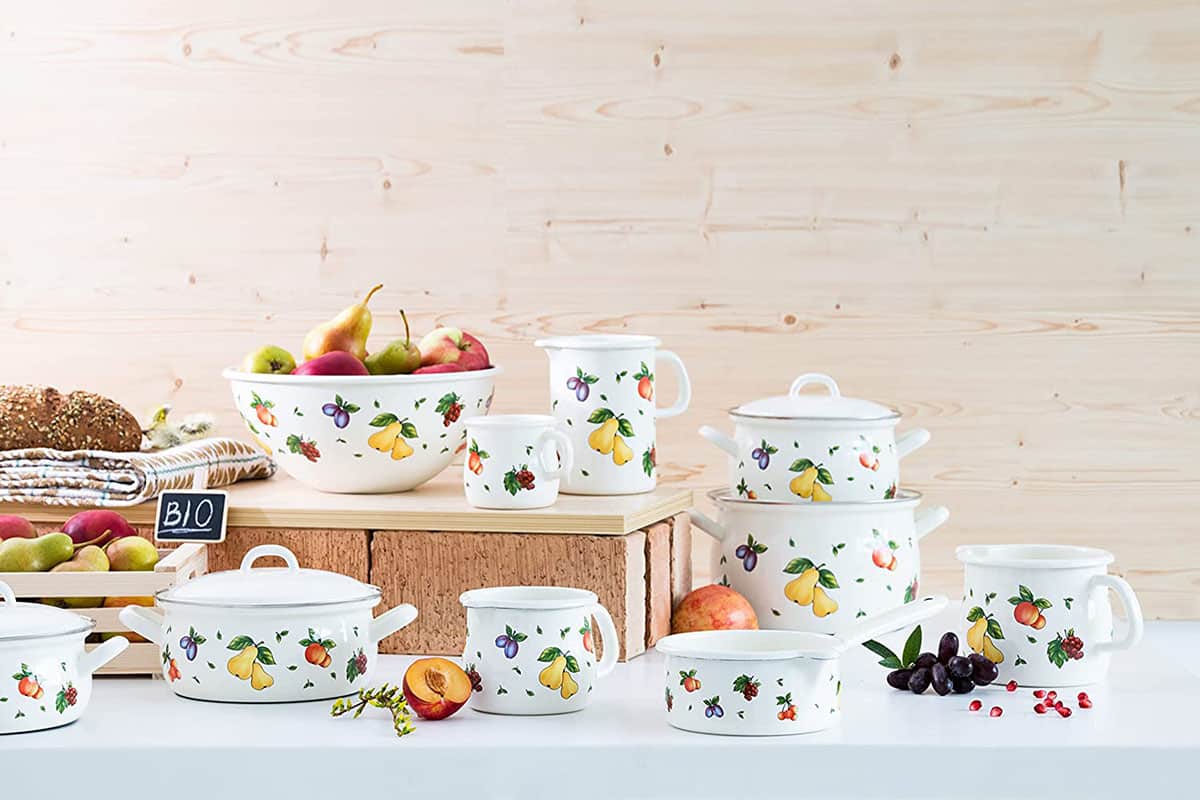 Nồi Hầm Riess Country Obstgarten Nồi Hầm Riess Country Obstgarten 16-18-20cm