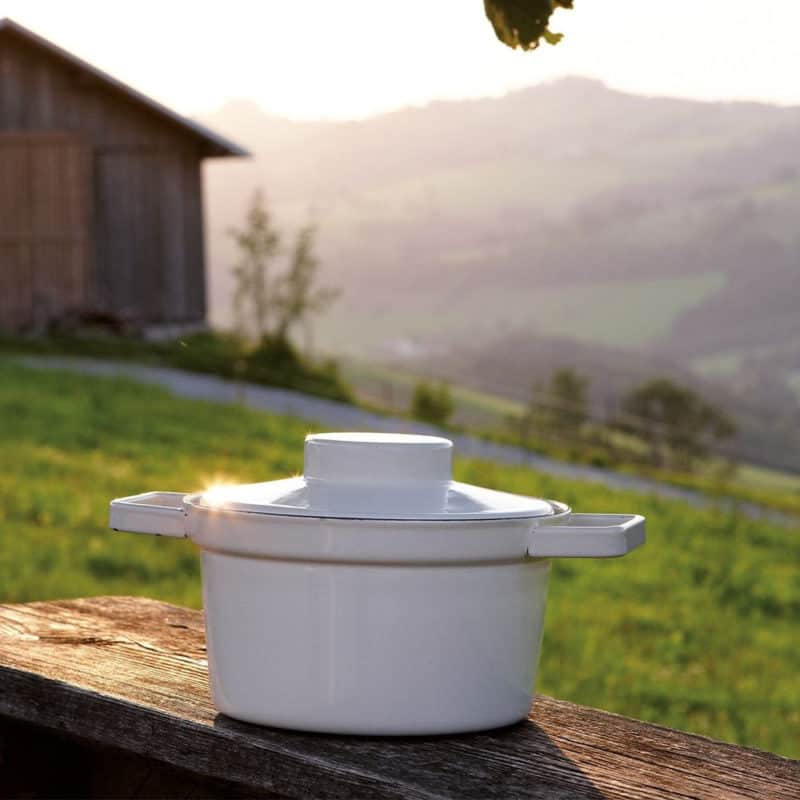 Nồi Riess Aromapots Pure White 20cm 1,75L & 24cm 3,5L