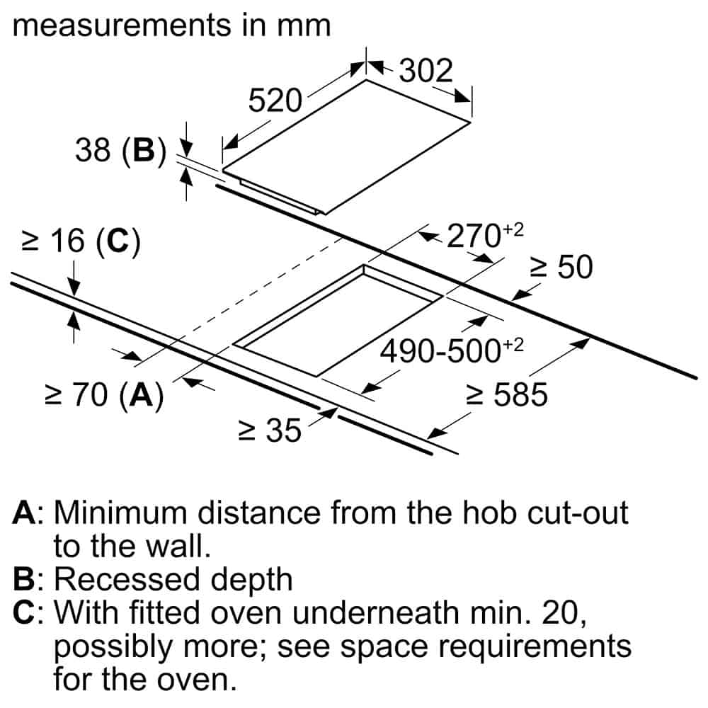Siemens iQ300 ET375FFP1E-11 Bếp Domino Siemens iQ300 ET375FFP1E - 30cm