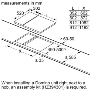 Bếp Domino Siemens iQ300 ET375FFP1E - 30cm 6 Bếp Domino Siemens iQ300 ET375FFP1E - 30cm