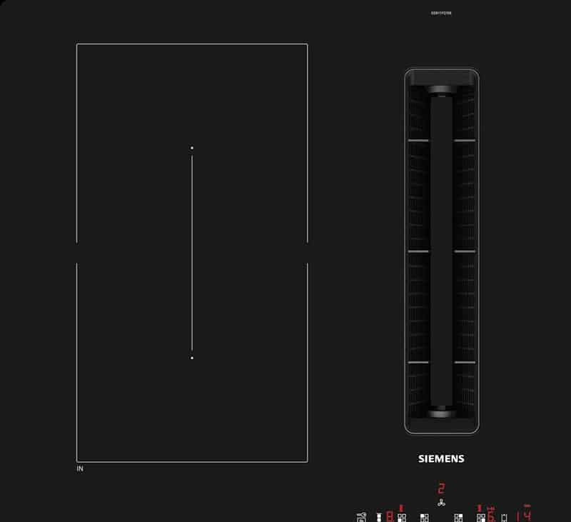Bếp Từ Kết Hợp Hút Mùi Siemens iQ500 ED811FQ15E - 80cm