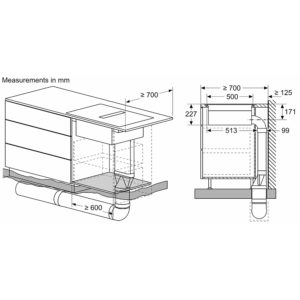 Bếp Từ Kết Hợp Hút Mùi Siemens iQ700 EX807LX57E - 80cm